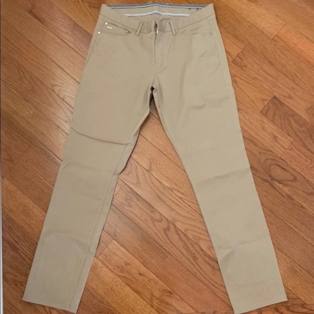 Beige Michael Kors pants, slim fit